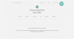 Desktop Screenshot of charlestoncandleworks.com