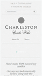 Mobile Screenshot of charlestoncandleworks.com